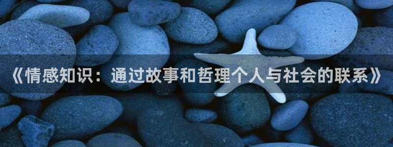 午夜小说网：《情感知识：通过故事和哲理个人与社会的联系》